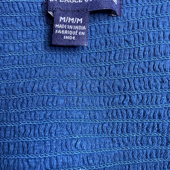 American eagle outfitters lace up crop top Sz Med - Picture 6 of 6